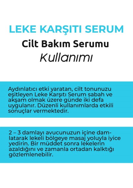 Anti-Dark Spot Serum - Leke Karşıtı Serum 1,01 Fl.Oz 30 ml