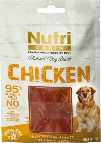 Tahılsız 80 gr Tavuk Etli Köpek Ödülü 1 Adet