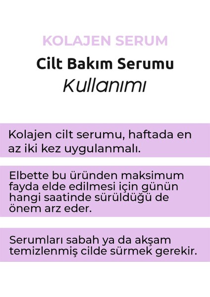 Collagen Face Serum - Kolajen Yüz Serum 1,01 Fl.Oz 30 ml fiyatları