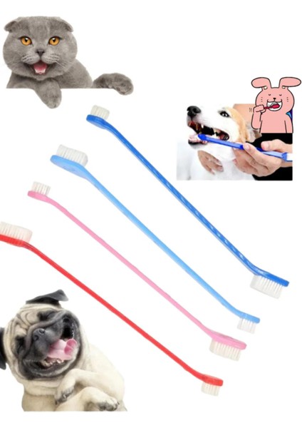 Kedi Köpek Çift Taraflı Diş Fırçası Yavru ve Yetişkinler Pet Koruma fiyatları