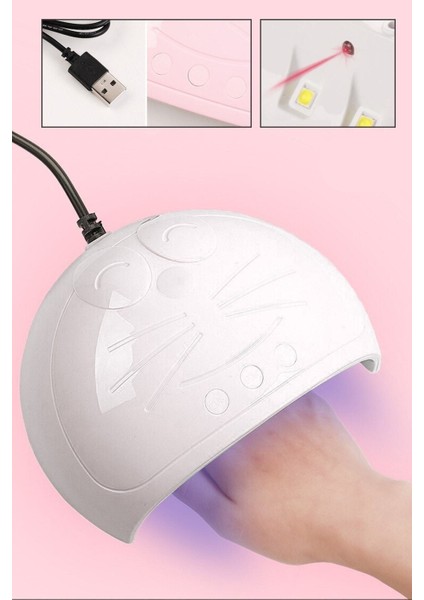 45 W Oje ve Tırnak Kurutucu Fototerapi Makinesi