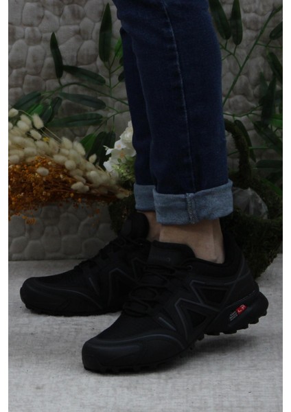 32811 Siyah Rahat Esnek Outdoor Trekking Erkek Ayakkabı modelleri