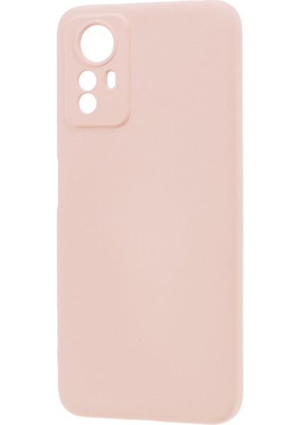 Xiaomi Için Redmi Note 12S 4g Şeker Renk Kalu Tpu Kılıf Anti-Çizelge Fiber Astar Telefon Kapak Pembe (Yurt Dışından)