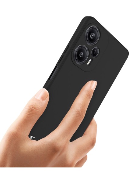 Xiaomi Redmi Için Telefon Kılıfı Not 12 Turbo/poco F5 5g Düz Kenar Tpu Kapak-Black (Yurt Dışından) fırsatları