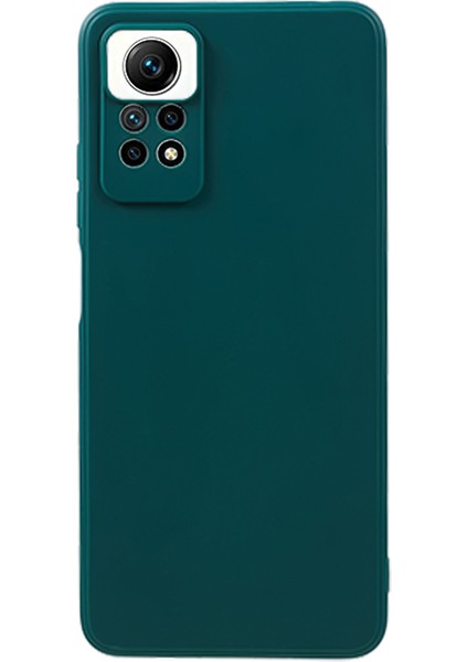 Xiaomi Redmi Için Note 12 Pro 4g Düz Kenar Tpu Tpu Kılıfı Kesin Kesim Anti-Drop Kapak Arrağı Yeşil (Yurt Dışından)