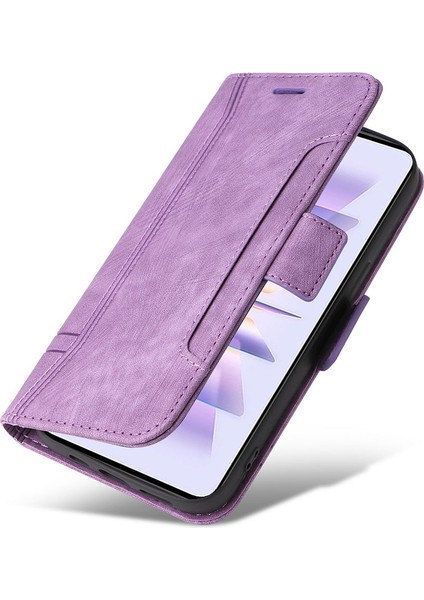 Xiaomi Redmi K60 5G/K60 Pro 5g/poco F5 Pro 5g Pu Deri Telefon Kapağı Şok Geçirmez Kasa-Mor (Yurt Dışından) indirimleri