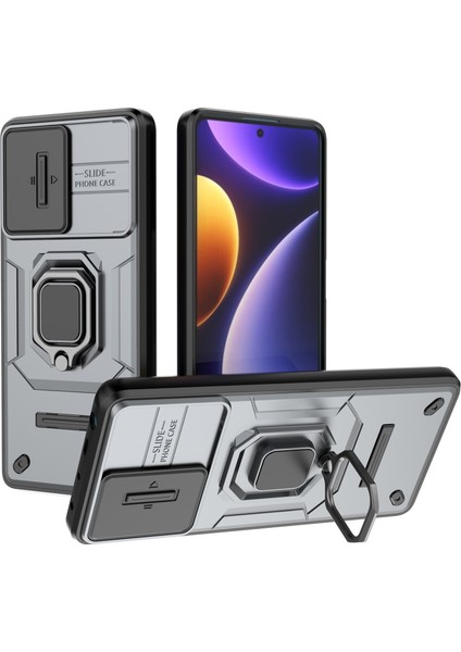 Xiaomi Için Pc+Tpu Kabuğu Poco F5 5g/redmi Not 12 Turbo, Drop Anti-Drop Telefon Kılıf (Yurt Dışından)