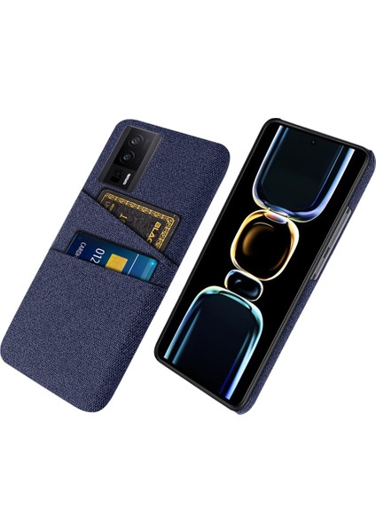 Xiaomi Poco F5 Pro 5g/redmi K60 Pro 5G/K60 5g Sert Pc+2 Kart Yuvası Mavisi ile Koruyucu Kapak (Yurt Dışından)