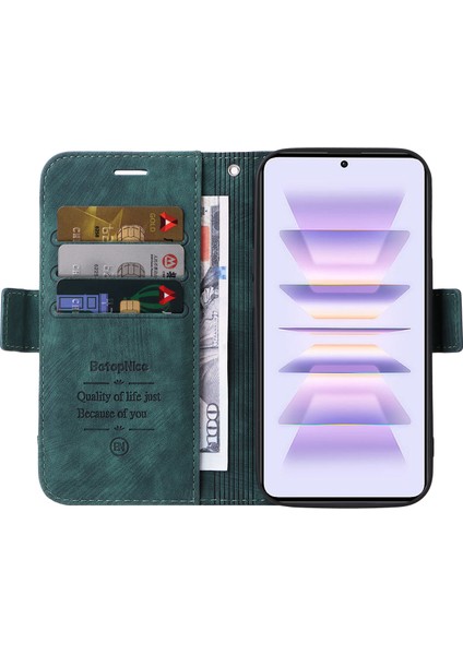 Xiaomi Için Redmi K60 5G/K60 Pro 5g/poco F5 Pro 5g Pu Deri Telefon Kapağı Şok Geçirmez Vaka-Yeşillik (Yurt Dışından) fiyatları