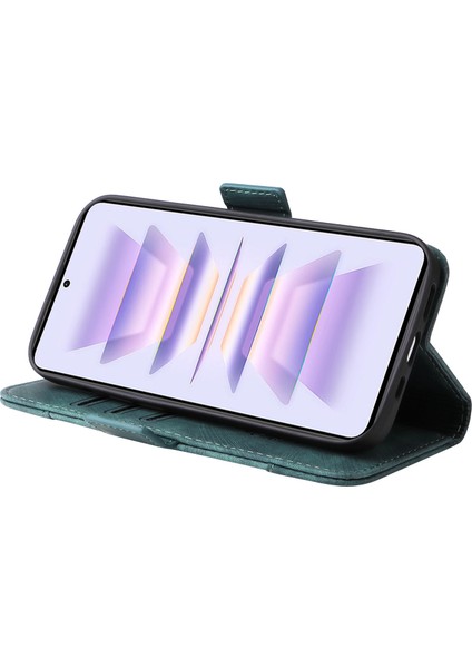 Xiaomi Için Redmi K60 5G/K60 Pro 5g/poco F5 Pro 5g Pu Deri Telefon Kapağı Şok Geçirmez Vaka-Yeşillik (Yurt Dışından) modelleri