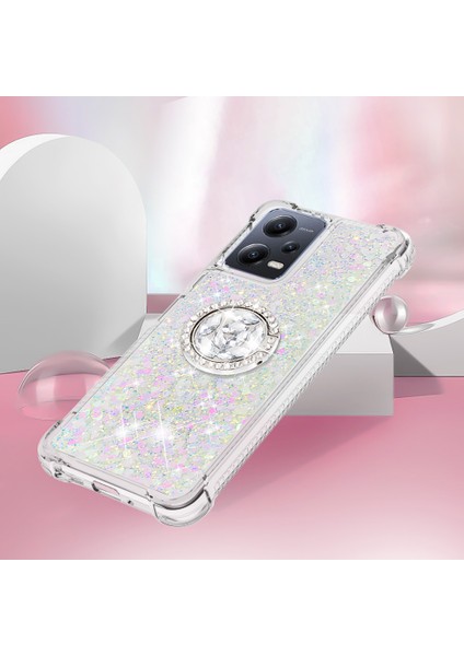Xiaomi Redmi Için Note 12 5g (Global)/(Hindistan)/(Çin)/poco X5 5g Yüzük Kickstand Yumuşak Tpu Kasa Kapak Lazer/kalpler (Yurt Dışından) fırsatları