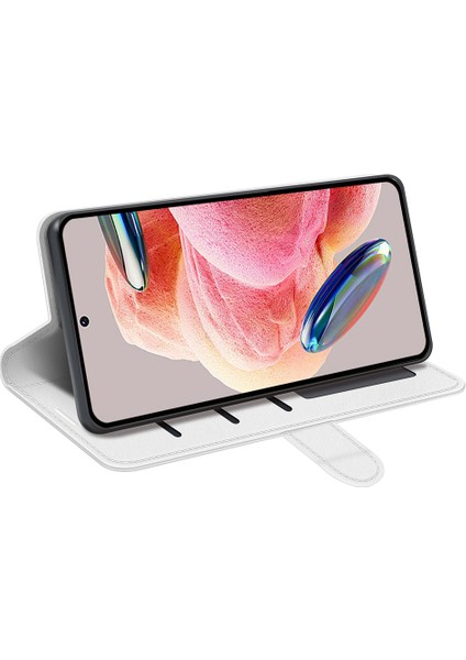 Xiaomi Için Redmi Note 12 4g Çılgın At Doku Damla Geçirmez Telefon Kılıfı (Yurt Dışından) modelleri