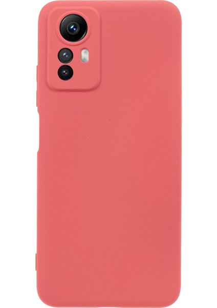 Xiaomi Için Redmi Note 12S 4g Şeker Renk Kalu Tpu Kılıf Anti-Çizelge Fiber Astar Telefon Kapağı Hawthorn Kırmızı (Yurt Dışından)