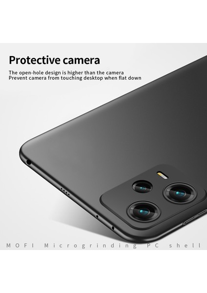 Xiaomi Redmi Için Note 12 Pro 5g Çizgi Anti-Çizelge Mat Telefon Kılıfı Sert Pc Koruyucu Kapak Kayış Kırmızısı (Yurt Dışından) fırsatları