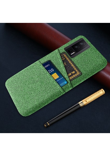 Xiaomi Poco F5 Pro 5g/redmi K60 Pro 5G/K60 5g Sert Pc+Bez Telefon Kılıfı Koruyucu Kapak 2 Kart Yuvası Yeşili (Yurt Dışından) indirimleri