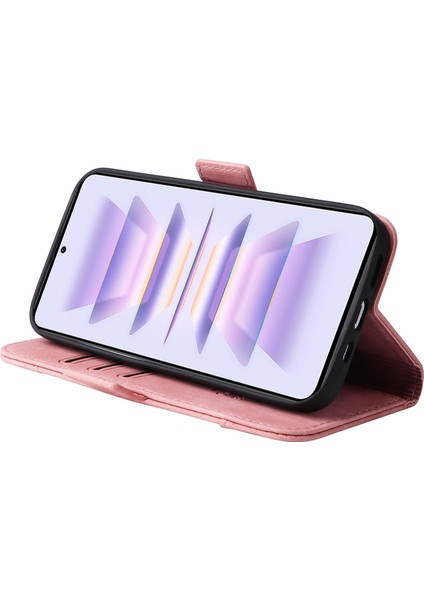 Xiaomi Redmi K60 5G/K60 Pro 5g/poco F5 Pro 5g Pu Deri Telefon Kapağı Şok Geçirmez Vaka-Pembe (Yurt Dışından) modelleri