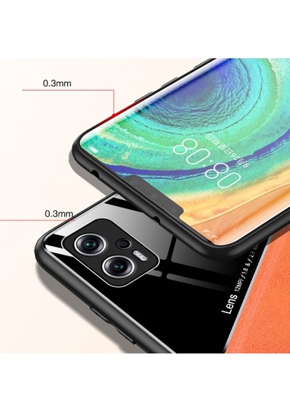 Xiaomi Redmi Için Note 11T Pro 5g/not 11T Pro+ 5g/poco X4 Gt 5g/redmi K50I 5g Telefon Kapağı Deri Kaplamalı Tpu+ Pc Case Yeşi (Yurt Dışından)