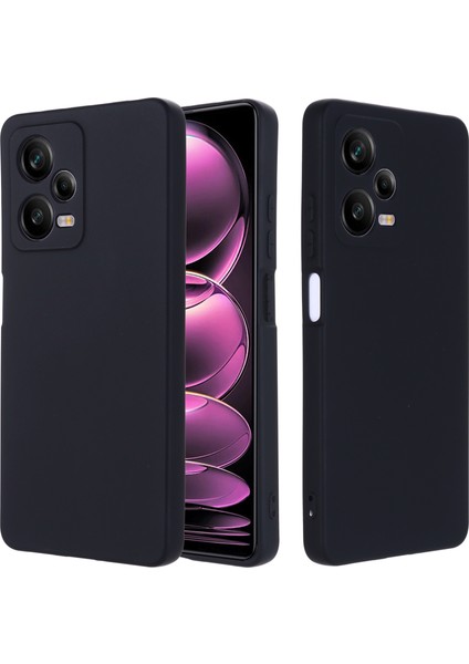 Xiaomi Redmi Için Note 12 Pro 5g Pu Deri Stand Cüzdan Kapağı Sıvı Sıvı Silikon Damla Damla Dikkatli Korsa Şok Geçirmez Cep Telefonu Koruyucu Kapak, Kayış-Siyah ile (Yurt Dışından) fiyatları