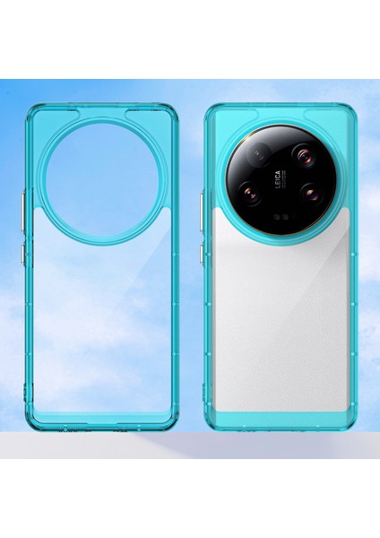 Xiaomi 13 Ultra Şeffaf Geri Kılıf Tpu+Akrilik Anti-Çizelge Şok Geçirmez Telefon Kapak Tespit Mavi (Yurt Dışından) fiyatları
