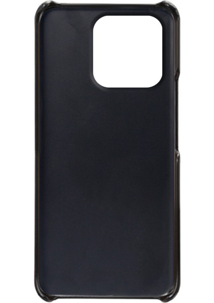 Xiaomi Redmi Için 12C 4g Buzağı Dokusu Telefon Kılıfı Deri Kaplamalı Pc Şok Geçirmez Kapak Black (Yurt Dışından) fırsatları