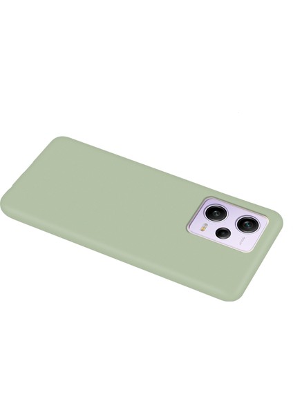Xiaomi Poco X5 Pro 5g/redmi Için Note 12 Pro Hız 5g/not 12 Pro 5g Şeker Renk Telefon Kapağı Matte Tpu Anti-Drop Mobil Case-Matcha Yeşil (Yurt Dışından)