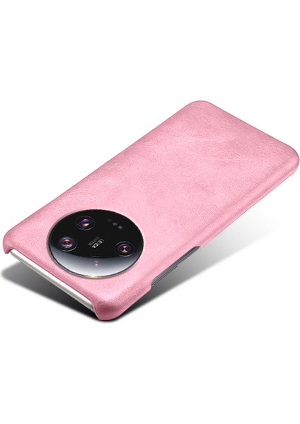 Xiaomi 13 Ultra Pu Deri+Pc Telefon Kapağı Buzağı Dokusu Kıç Çizgiye Karşı Koşullu Kılıf Golü Altın (Yurt Dışından) modelleri