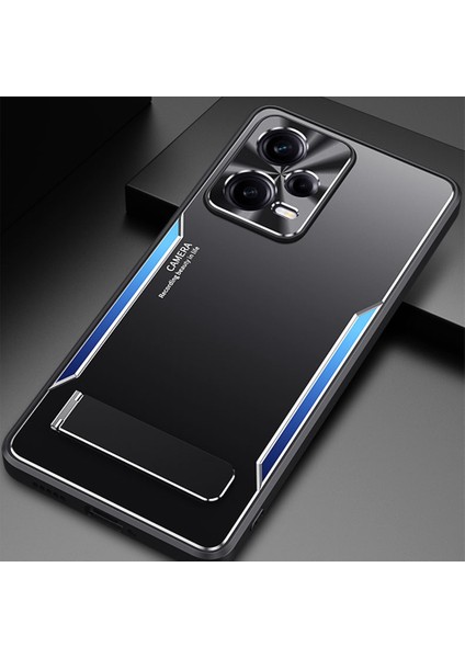 Xiaomi Redmi Için Note 12 Pro 5g Kickstand Bırak-Kötü Kılıf Tpu+Alüminyum Alaşımlı Telefon Kapağı-Sold (Yurt Dışından) fiyatları