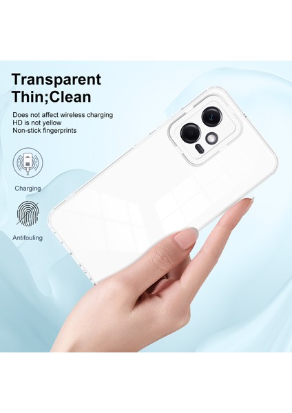 Xiaomi Redmi Için Note 12 5g (Global)/poco X5 5g Tpu Pc Telefon Kılıfı Pc Kamera Çerçeve-Beyaz ile 3'ü 1 Arada Kapak (Yurt Dışından) fırsatları