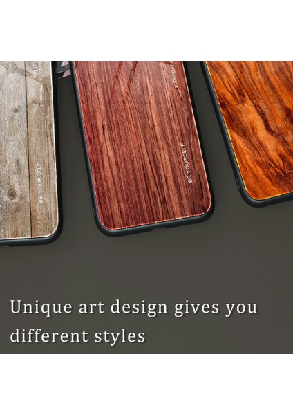 Xiaomi Için Redmi Note 12 4g Telefon Kılıfı Şok Geçirmez Temperli Cam+Tpu Ahşap Desen Kapak Black (Yurt Dışından) indirimleri