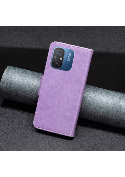 Xiaomi Redmi Için 12C 4g Şok Geçirmez Kasa Pu Deri Telefon Kasası Cüzdan Standı Kapak (Yurt Dışından) indirimleri