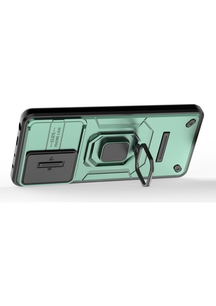 Xiaomi Redmi Için Kickstand Telefon Kılıfı Not 12 Pro 5g/note 12 Pro Speed ​​5g, Pc+Tpu Slayt Kamera Koruma Kapak Yeşil (Yurt Dışından) fırsatları