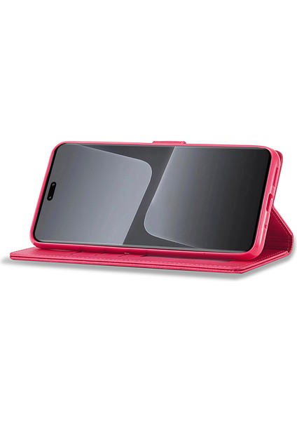 Xiaomi 13 Lite/civi 2 5g Stand Pu Deri Telefon Kılıf Cüzdan Buzağı Dokusu Telefon Kapak Pembe (Yurt Dışından) modelleri