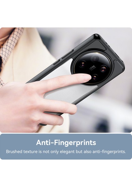 Xiaomi 13 Ultra Şeffaf Geri Kılıf Tpu+Akrilik Anti-Çizelge Şok Geçirmez Telefon Kapak Black (Yurt Dışından) indirimleri