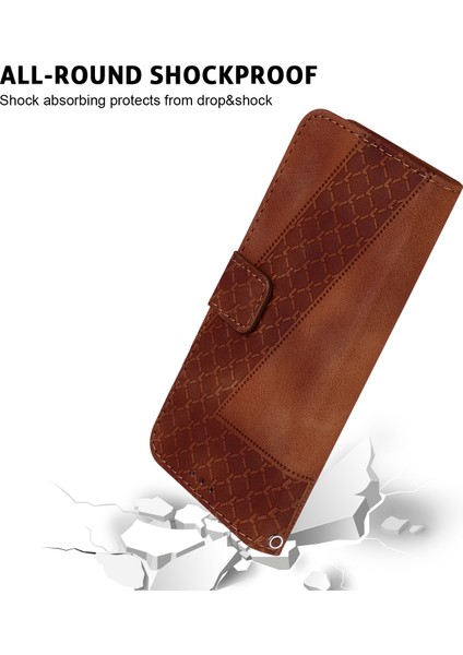 Xiaomi Redmi 12C Için 4g Şok Geçirmez Telefon Kapağı 7 Şekilli Baskılı Pu Deri Cüzdan Standı Case-Brown (Yurt Dışından) indirimleri