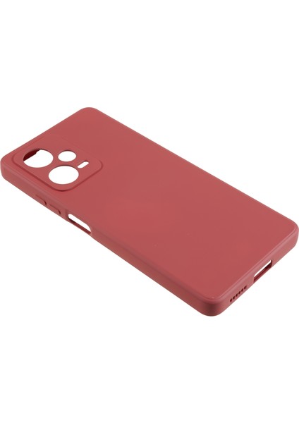 Xiaomi Redmi Için Note 12 Pro 5g Kırmızı Dayanıklı Tpu Kasa Fiber Astar Ka Koruyucu Telefon Kapağı Hawthorn Kırmızı (Yurt Dışından) fırsatları