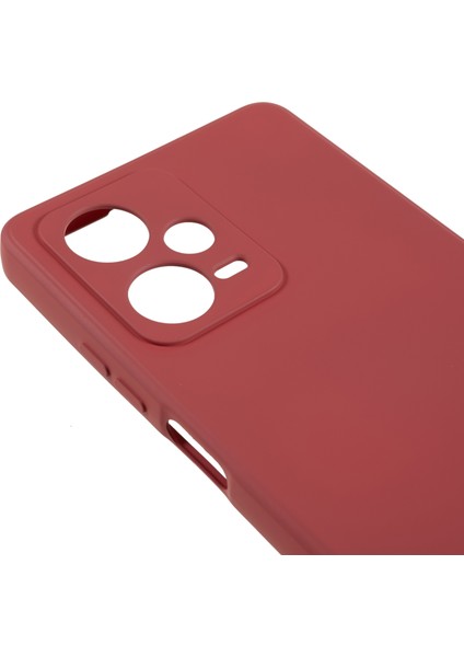 Xiaomi Redmi Için Note 12 Pro 5g Kırmızı Dayanıklı Tpu Kasa Fiber Astar Ka Koruyucu Telefon Kapağı Hawthorn Kırmızı (Yurt Dışından) indirimleri