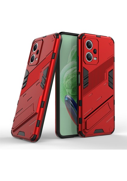 Xiaomi Redmi Için Kickstand Telefon Kılıfı Not 12 5g (Hindistan)/poco X5 5g Sabit Pc Yumuşak Tpu Koruyucu Kapak Anti-Drop Cep Telefonu Kasa (Yurt Dışından) fırsatları