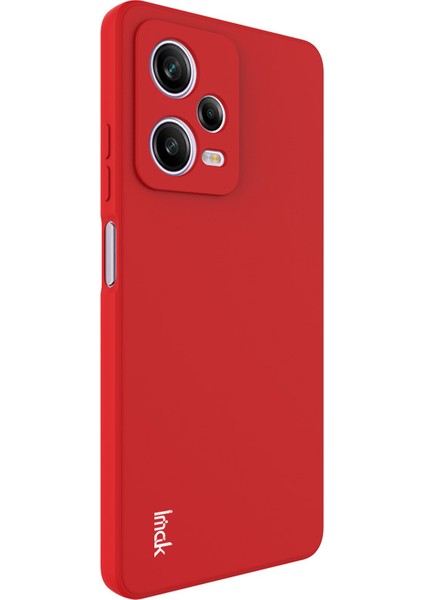 Xiaomi Redmi Için Telefon Kılıfı Note 12 Pro 5g, Düz Kenar Anti-Drop Cep Telefonu Tpu Kapak-Kırmızı (Yurt Dışından) modelleri