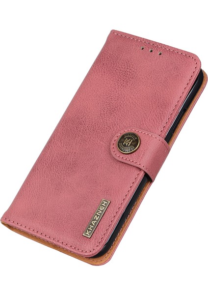 Xiaomi Için Khazneh Redmi Not 12 Turbo/poco F5 5g Stand Cüzdan Deri Kılıf Inek Kılıfı Doku Telefon Kapak Pembe (Yurt Dışından) indirimleri
