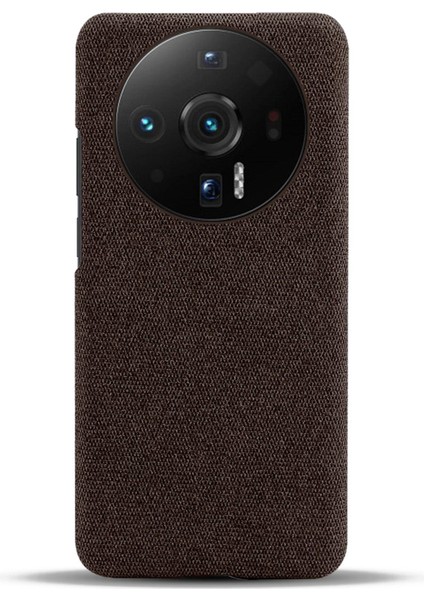 Xiaomi 12S Için Ultra 5g Anti-Chock Anti-Chock Anti-Chock Kılıf Düz Renk Bez Kumaş Iyi Korunmuş Cep Telefonu Kapak Kahverengi (Yurt Dışından) fırsatları