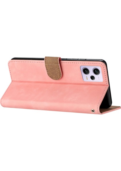 Xiaomi Redmi Için Note 12 Pro 5g/redmi Note 12 Pro Speed ​​5g/poco X5 Pro 5g Telefon Kılıfı Deri Cüzdan Stand Kapağı Baskılı Kelebek Desen-Pembe (Yurt Dışından) indirimleri