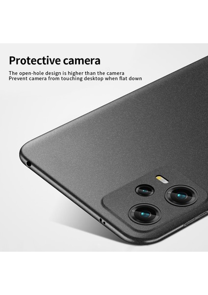 Xiaomi Için Shield Mat Serisi Poco X5 5g/redmı Not 12 5g (Global)/(Hindistan) Çizgiye Karşı Telefon Kılıfı Buzlu Sert Pc Kapak Yeşili (Yurt Dışından)