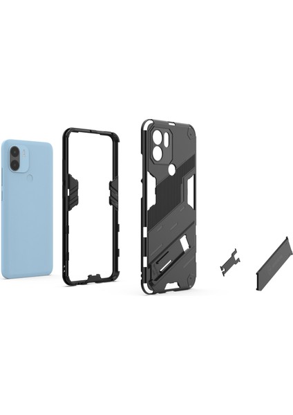 Anti-Çizik Sert Pc+ Xiaomi Redmi A1+ 4g/a2+ 4g/poco C50 4g Için Yumuşak Tpu Kılıf (Yurt Dışından) fiyatları