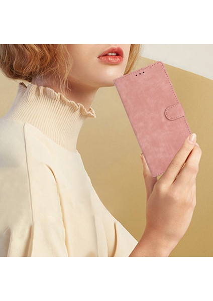 Xiaomi Için Redmi Not 12S 4g Pu Deri Cüzdan Kılıfı Stand Cilt Touch Cep Telefonu Kapak Çizgi Altın (Yurt Dışından)