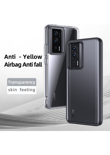 Xiaomi Poco F5 Pro 5g/redmi K60 Pro 5G/K60 5g Sert Pc Yumuşak Tpu Anti-Çizgiye Dönüş (Yurt Dışından)