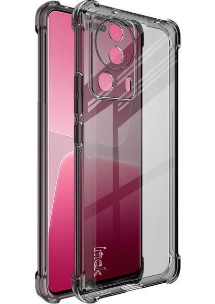 Xiaomi 13 Lite/civi 2 5g Telefon Kılıfı Hava Yastığı Damla Koşullu Tpu Geri Kapak Tespit Edici Siyah (Yurt Dışından)