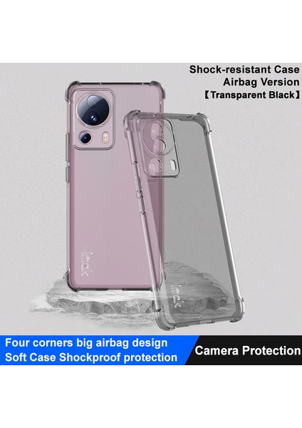 Xiaomi 13 Lite/civi 2 5g Telefon Kılıfı Hava Yastığı Damla Koşullu Tpu Geri Kapak Tespit Edici Siyah (Yurt Dışından) fiyatları