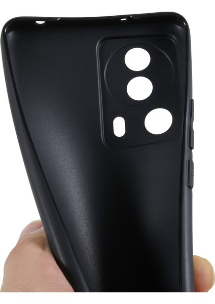 Xiaomi Için Cep Telefonu Kılıfı 13 Lite/civi 2 5g, Çizgi Anti-Cratch Mat Yumuşak Tpu Telefon Kapak Black (Yurt Dışından) fırsatları