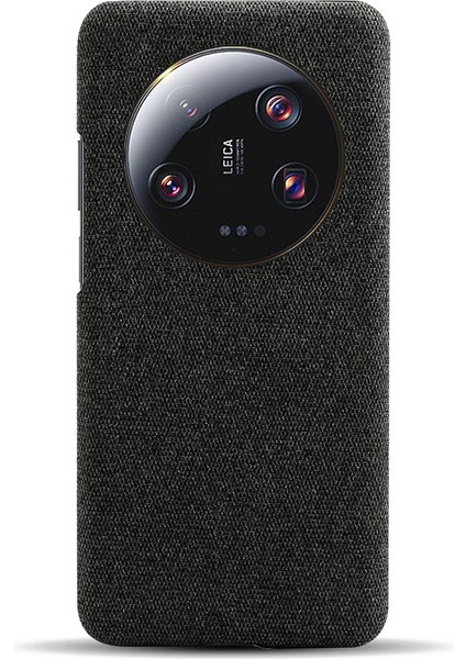 Xiaomi 13 Ultra, Kumaş+Sert Pc Koruyucu Telefon Kapak Black Için Çizgiye Karşı Cep Telefonu Kılıfı (Yurt Dışından) fiyatları