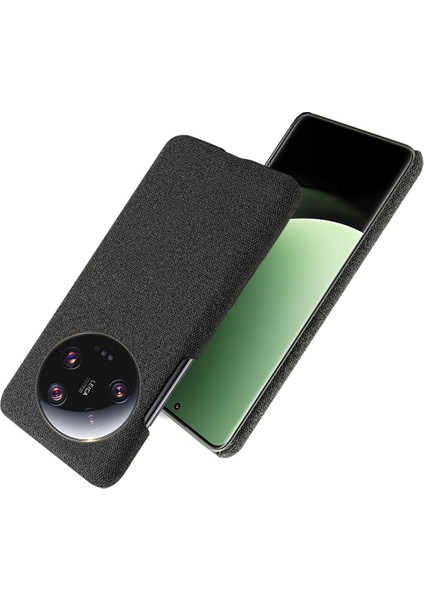 Xiaomi 13 Ultra, Kumaş+Sert Pc Koruyucu Telefon Kapak Black Için Çizgiye Karşı Cep Telefonu Kılıfı (Yurt Dışından) indirimleri